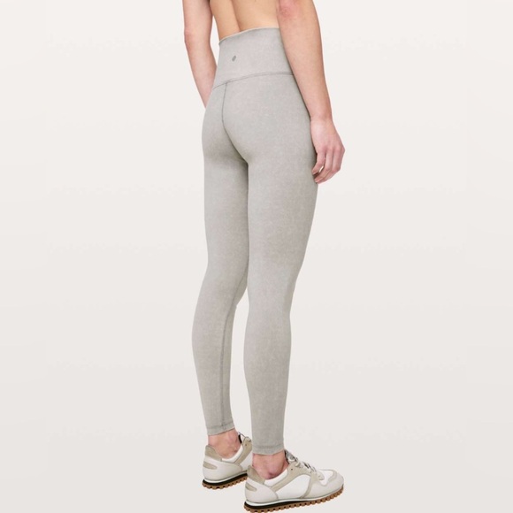 Lululemon Women's Size 6 Wunder Under Tight High-Rise Snow Washed 28" Leggings - Picture 1 of 13
